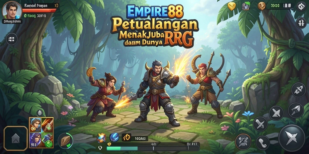 Tampilan gameplay RPG yang menarik dari EMPIRE88.