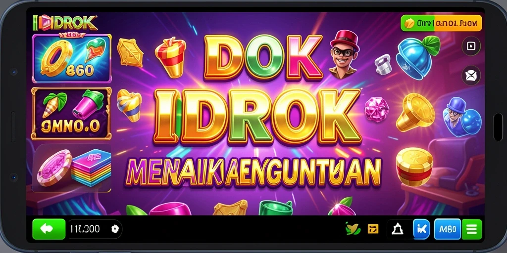 Tampilan gameplay menakjubkan dari IDROK dengan grafis berkualitas tinggi.