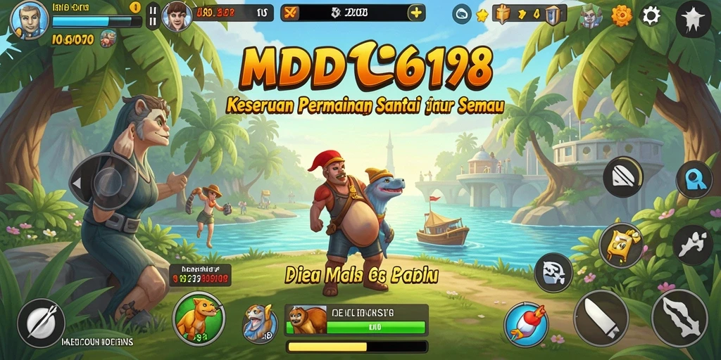 Tampilan gameplay MDG188 yang penuh warna dan menarik.