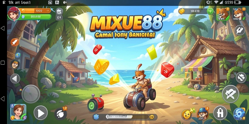 Tangkapan layar MIXUE88 menunjukkan gameplay yang mengasyikkan dan penuh warna.